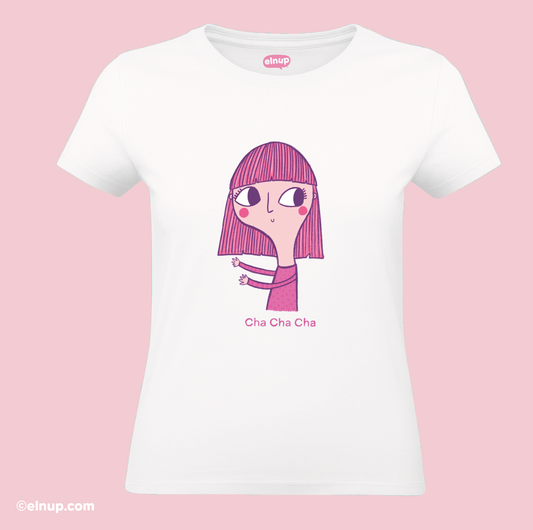 Relatable Graphic T-Shirt – Cha Cha Cha | Playful Character Tee