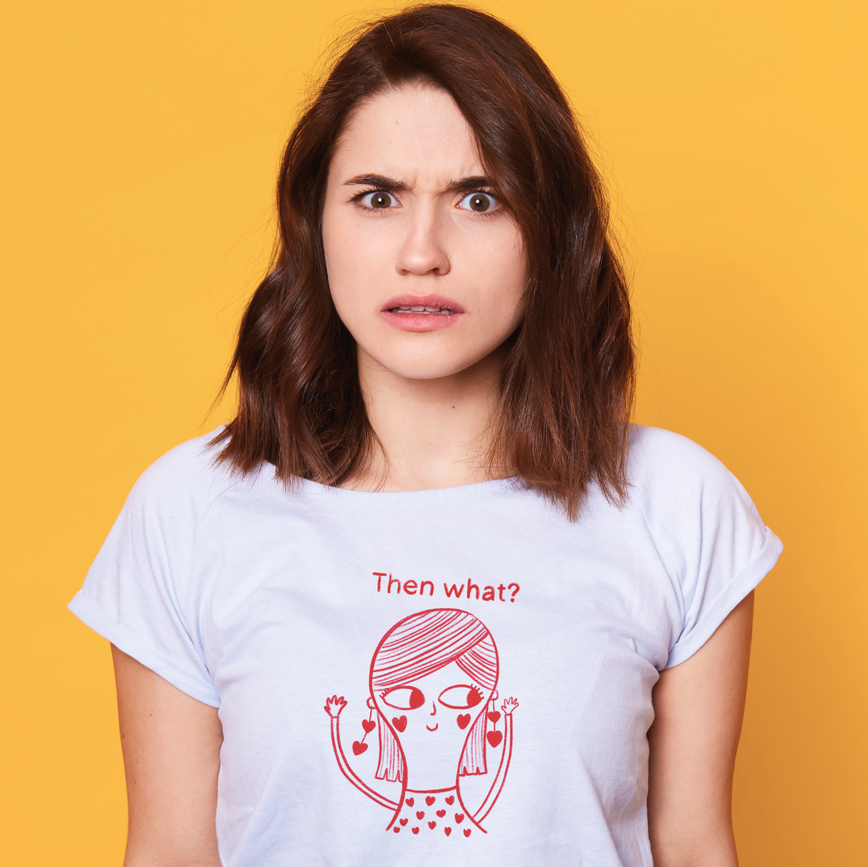 Relatable Life T-Shirt – Then What? | Thoughtful Existential Graphic Tee