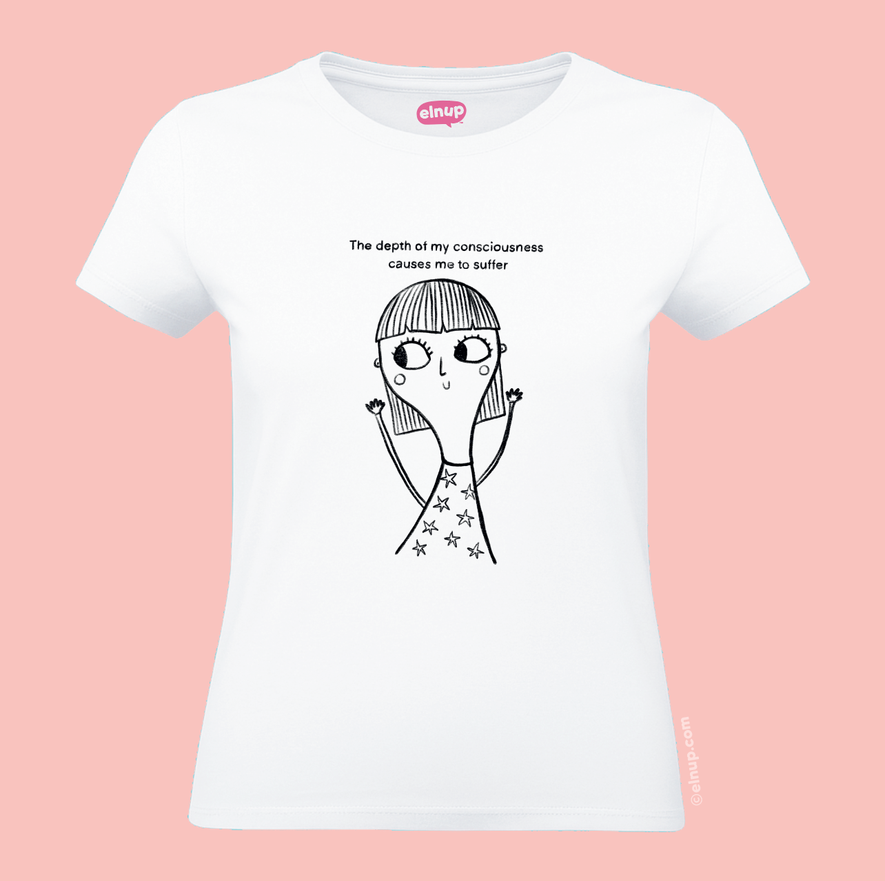 Overthinker T-Shirt – The Depth of My Consciousness Causes Me to Suffer | Relatable Anxiety Tee
