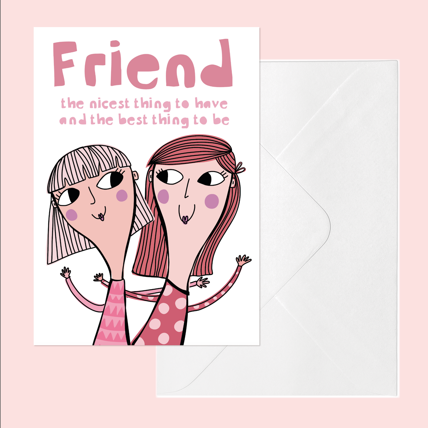 Friendship Card for Friend – Cute & Meaningful Friend Card